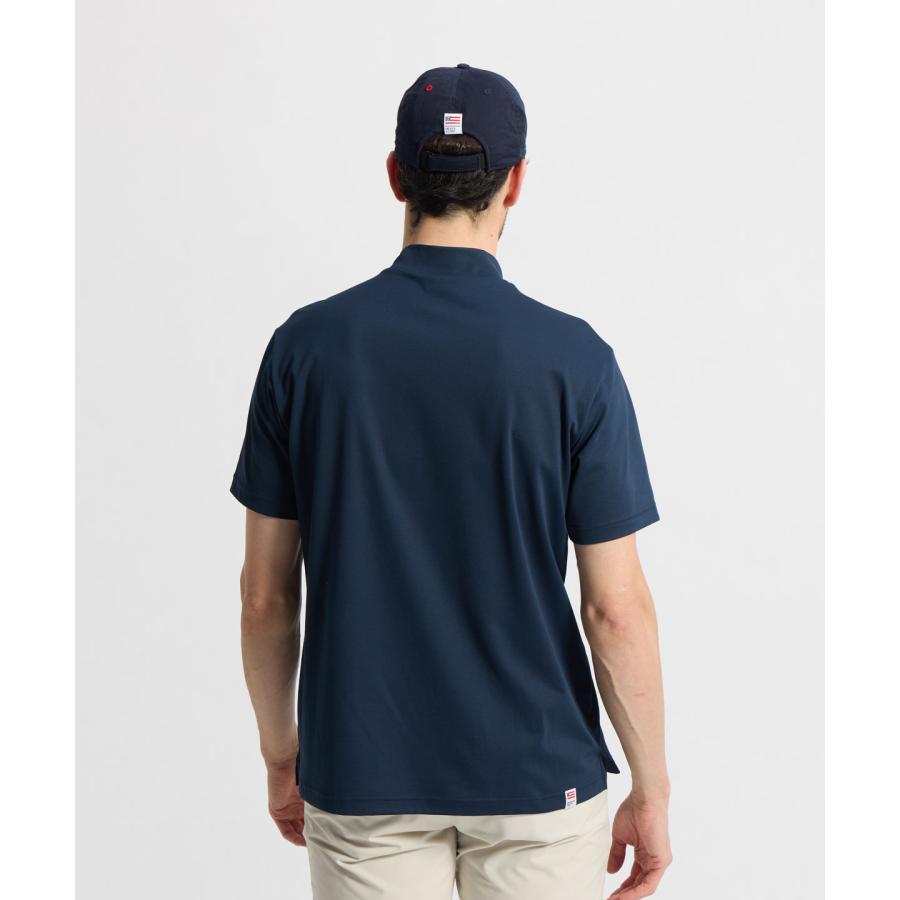 Munsingwear（マンシングウェア） 公式 モックネック半袖シャツ 男性