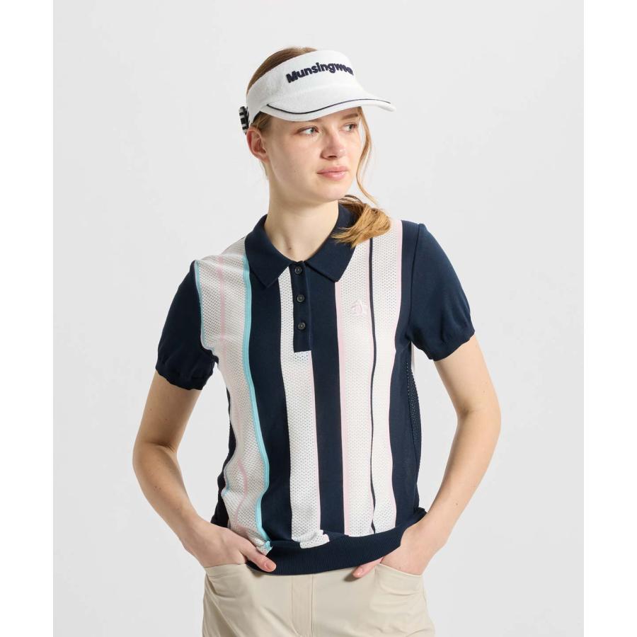 Munsingwear（マンシングウェア） 公式 半袖ニットポロシャツ