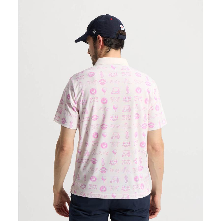 美品 マンシングウェア ゴルフ ポロシャツ ウェア パステル Lサイズ Munsingwear（マンシングウェア） 公式 SunscreenNIR ゴルフモチーフ