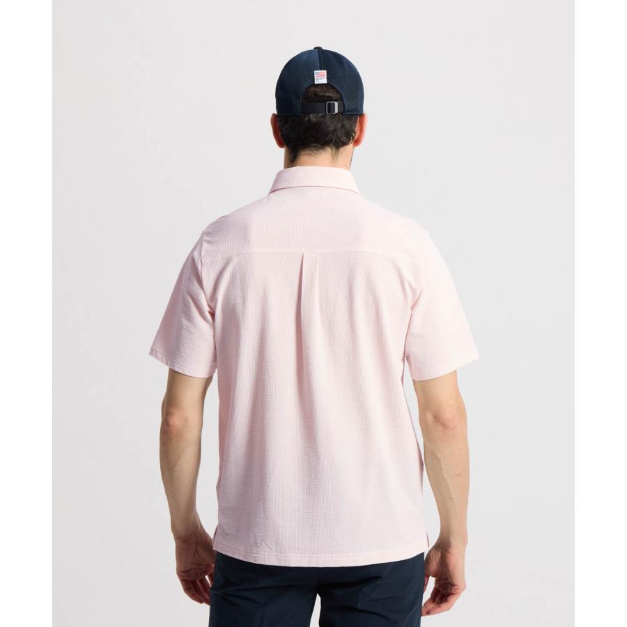 Munsingwear（マンシングウェア） 公式 シアサッカーストライプ台襟