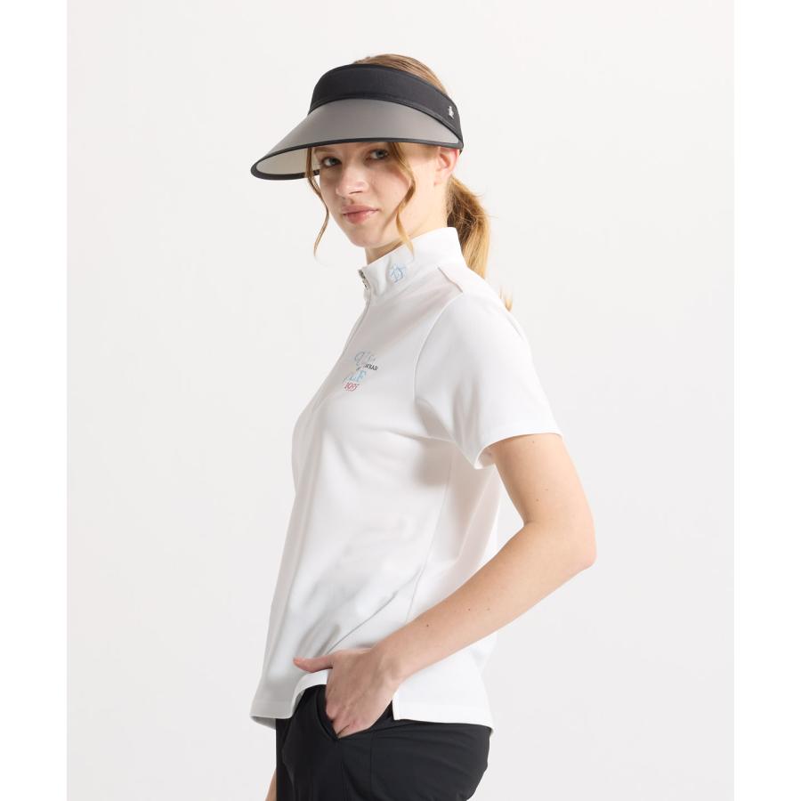 Munsingwear（マンシングウェア） 公式 スタンドジップ半袖シャツ