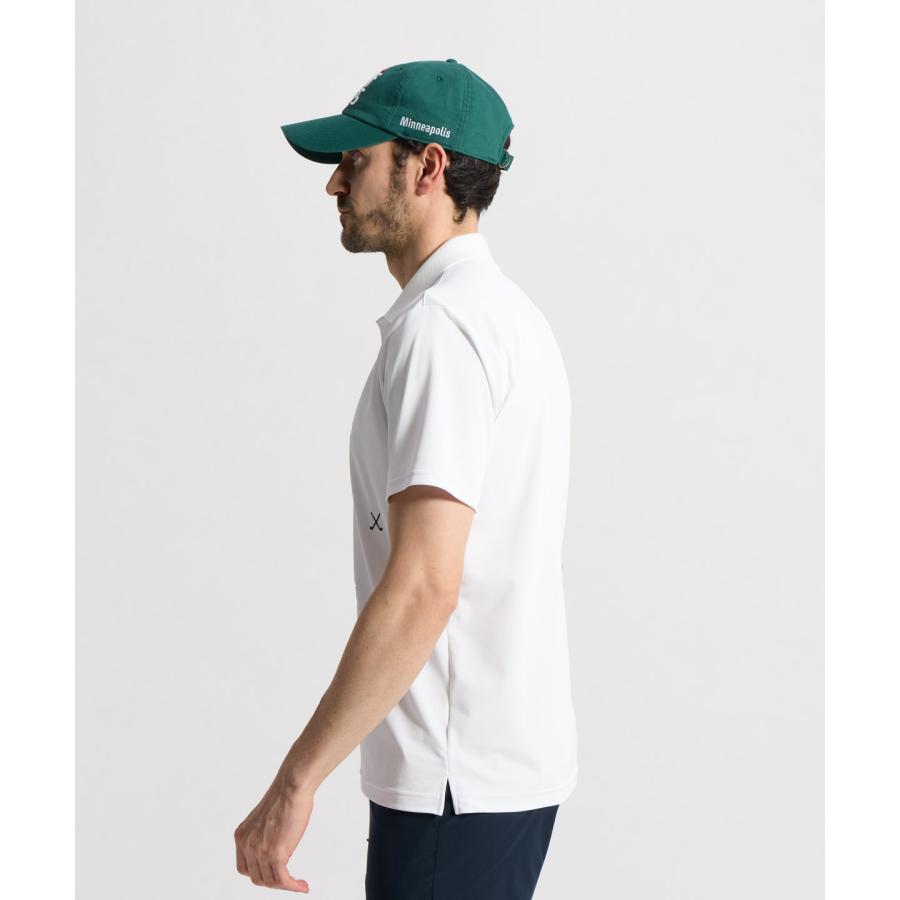 Munsingwear（マンシングウェア） 公式 Sunscreen NIR 飛び刺繍半袖