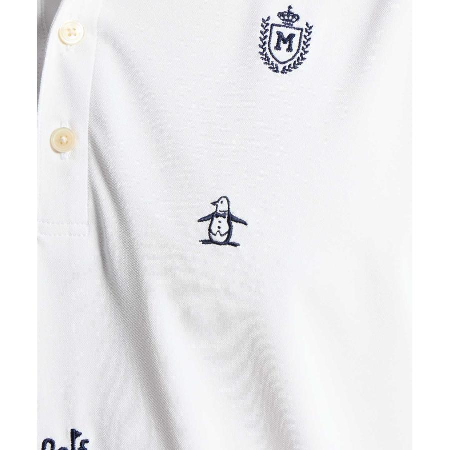 Munsingwearマンシングウェア　半袖ポロシャツ　メンズLL【美品】 Munsingwear（マンシングウェア） 公式 Sunscreen NIR 飛び刺繍半袖