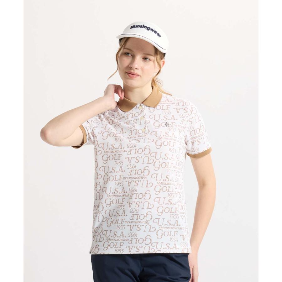 Munsingwear（マンシングウェア） 公式 フィラシスロゴ総柄プリント