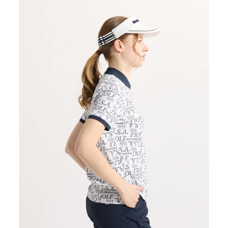 Munsingwear（マンシングウェア） 公式 フィラシスロゴ総柄プリント