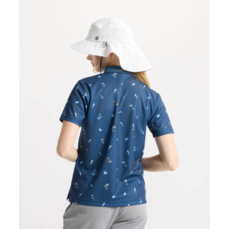 Munsingwear（マンシングウェア） 公式 リゾート柄プリント半袖