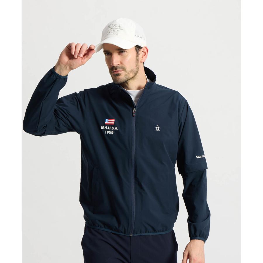 Munsingwear（マンシングウェア） 公式 はっ水ストレッチブルゾン 袖