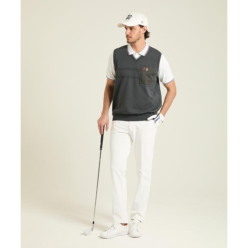 新品 マンシングウェア ゴルフパンツ 白系 送料込み 吸汗 ストレッチ Munsingwear（マンシングウェア） 公式 神白ロングパンツ メンズ 2WAY