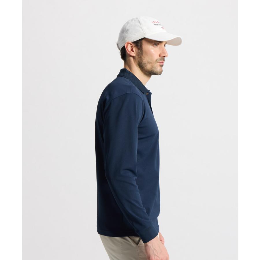 Munsingwear（マンシングウェア） 公式 サイドメッシュ長袖ポロシャツ