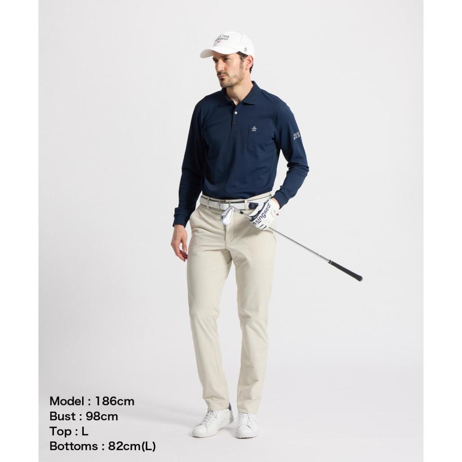 Munsingwear（マンシングウェア） 公式 サイドメッシュ長袖ポロシャツ