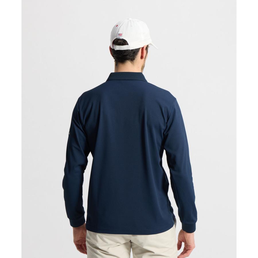Munsingwear（マンシングウェア） 公式 サイドメッシュ長袖ポロシャツ