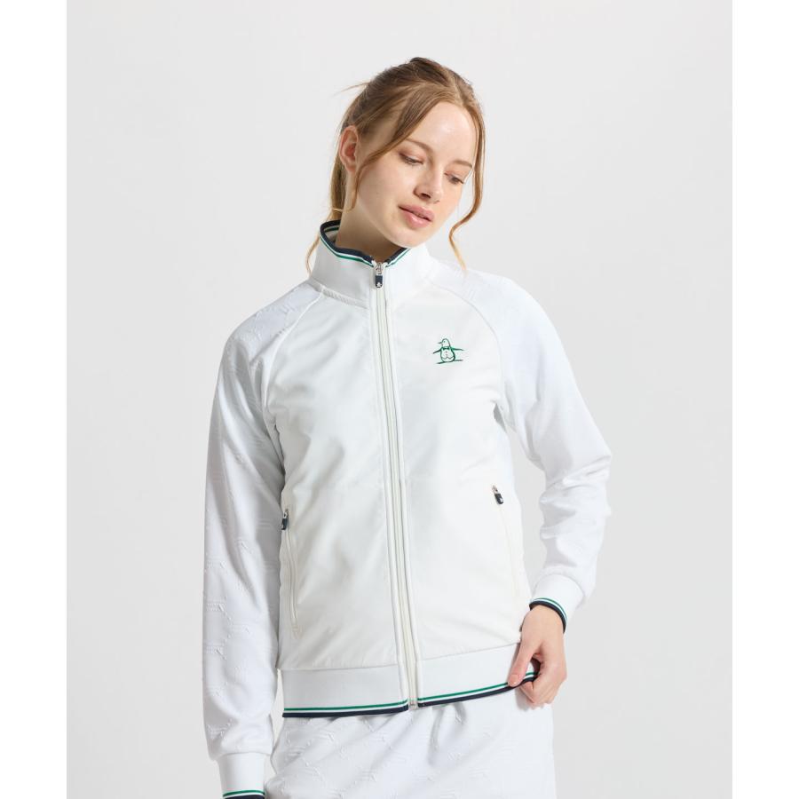 Munsingwear（マンシングウェア） 公式 国旗ジャガードスタンドジップ