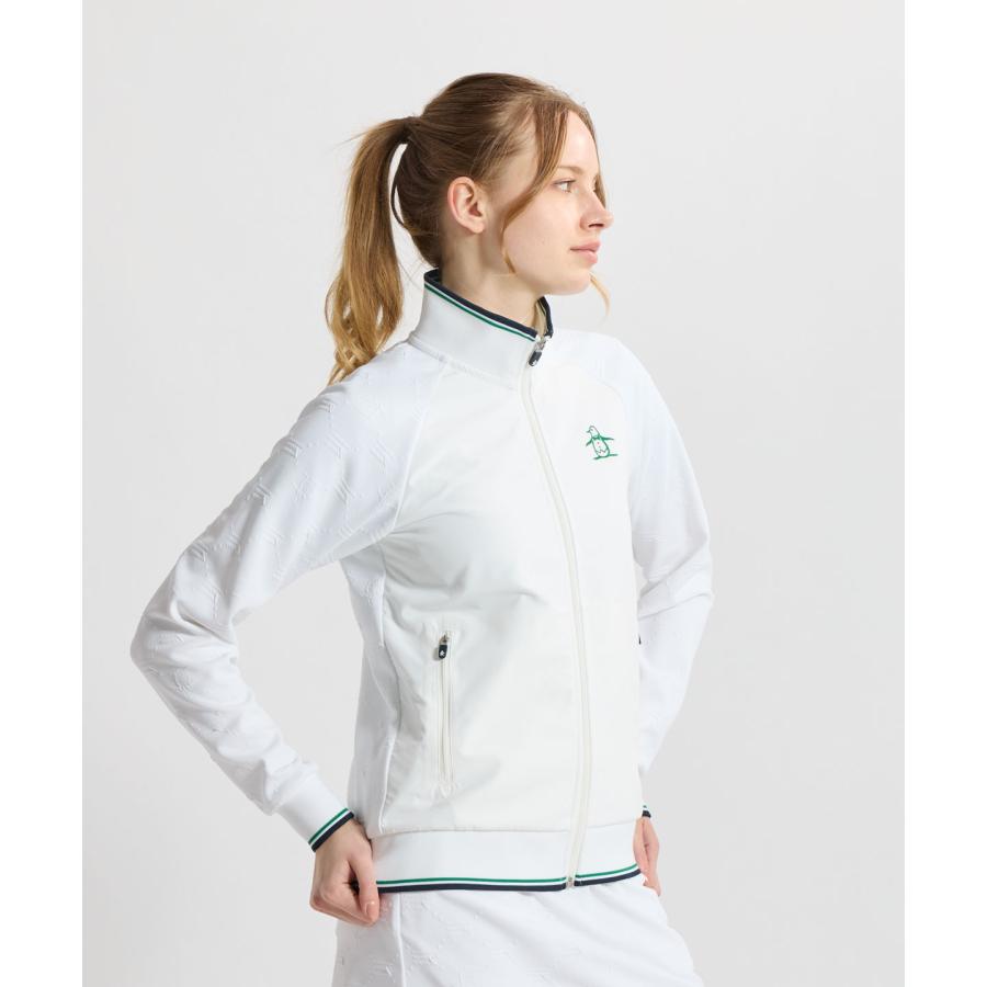 Munsingwear（マンシングウェア） 公式 国旗ジャガードスタンドジップ