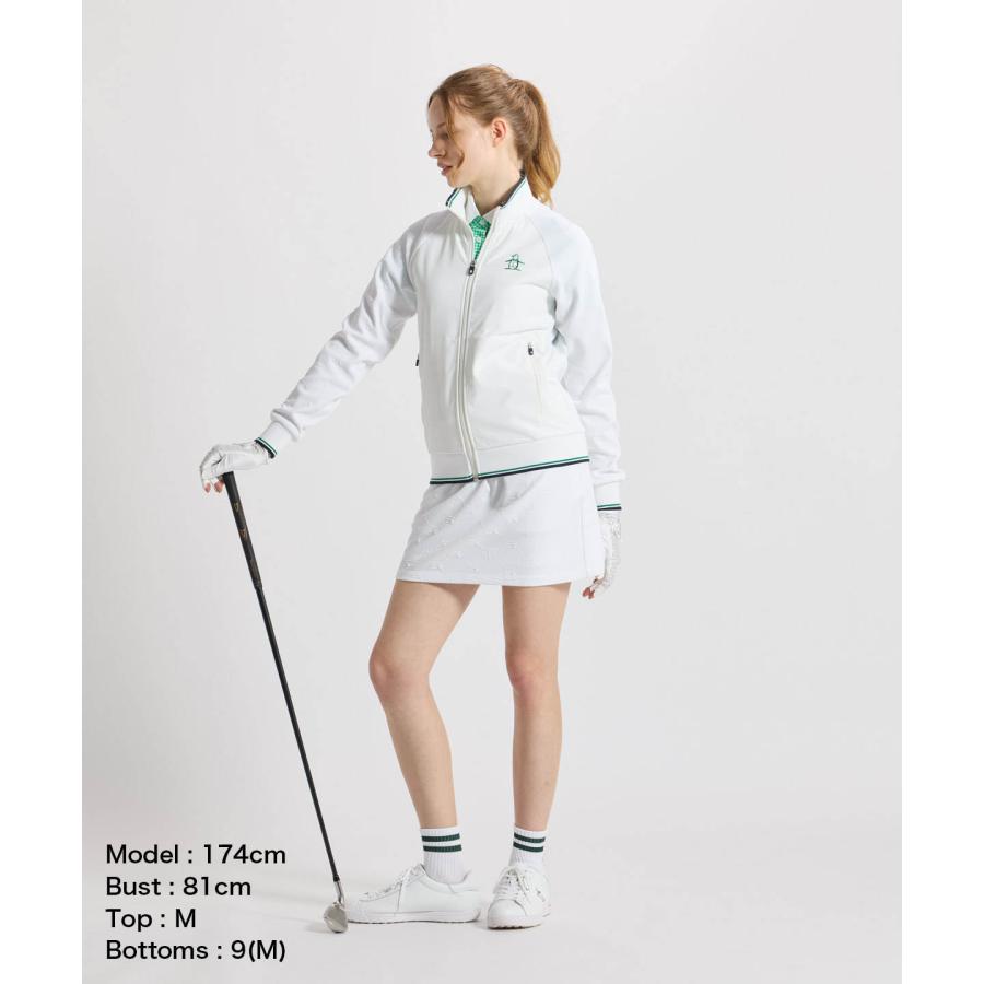 Munsingwear（マンシングウェア） 公式 国旗ジャガードスタンドジップ