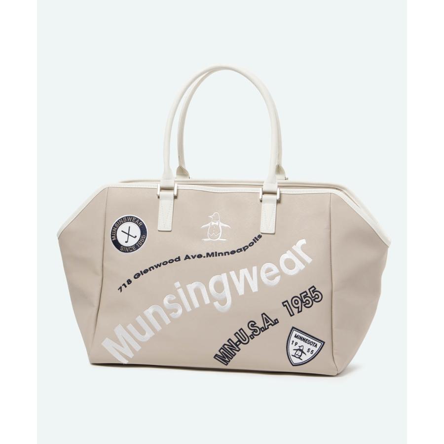 Munsingwear（マンシングウェア） 公式 カーブロゴトートバッグ メンズ