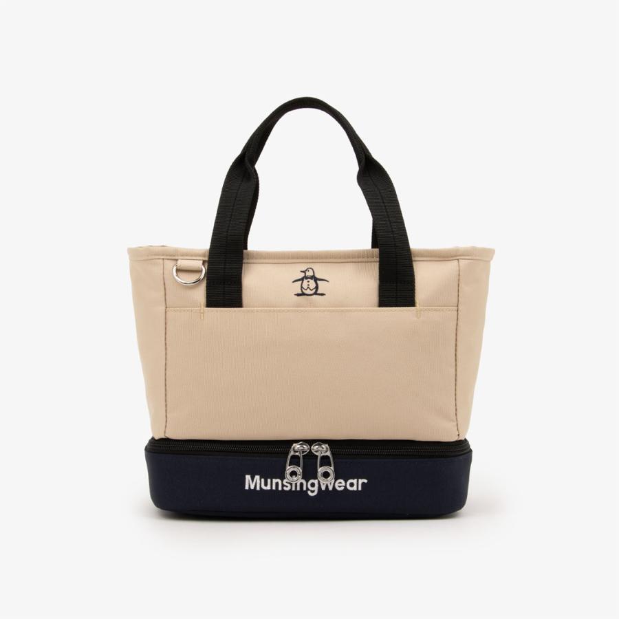 Munsingwear（マンシングウェア） 公式 バイカラー2層式カートバッグ