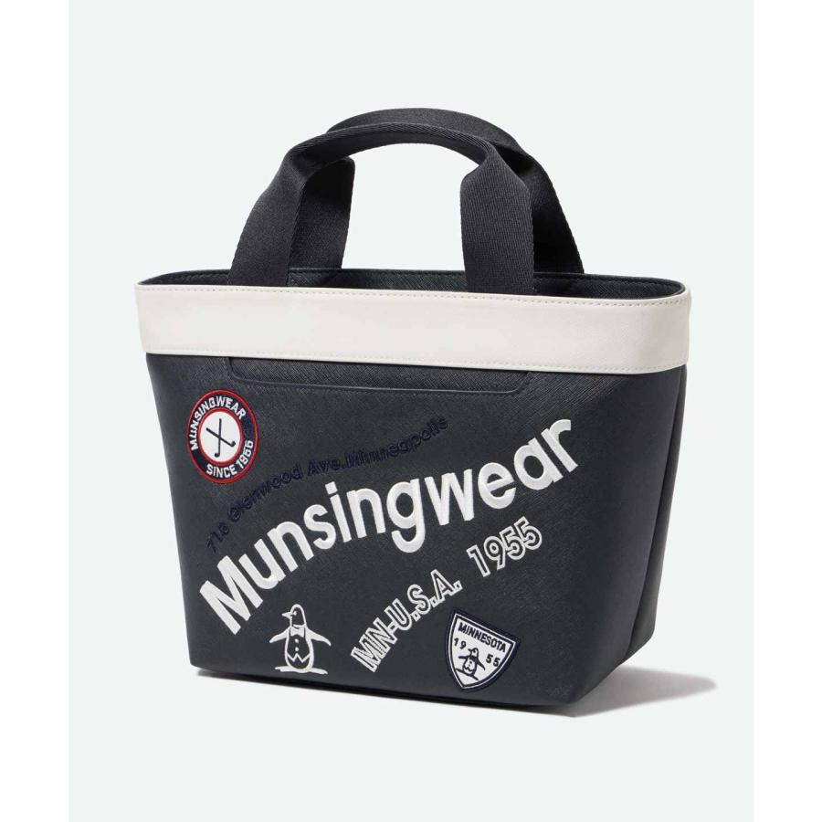 マンシングウェア　キャリーバック　カートバック Munsingwear（マンシングウェア） カーブロゴカートバッグ : デサント