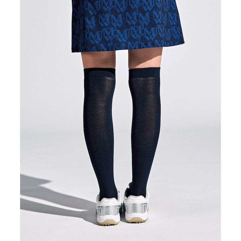 マンジングウェアーリバーシブルオーバースカート新品未使用　黒 低身長さん向けサイズあり】イージージョーゼット前後2WAY