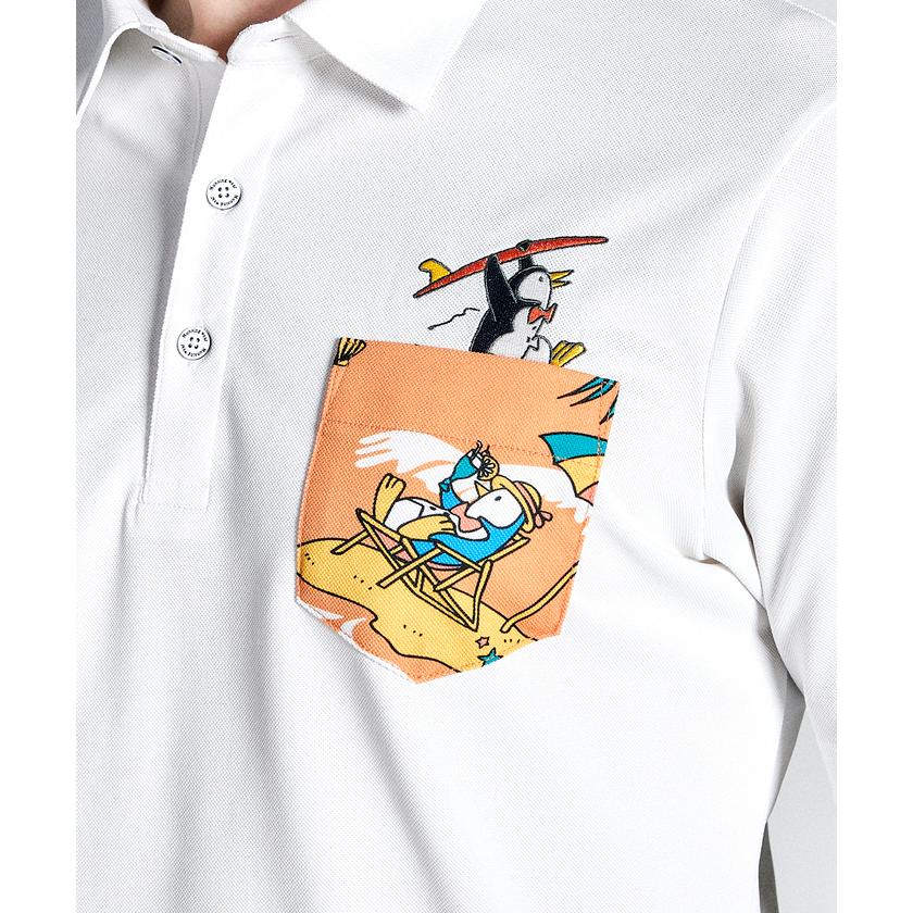 公式 マンシングウェア ペンギン 半袖ポロシャツ メンズ ストレッチ UVカット 遮熱 クーリング効果 吸汗速乾 ゴルフ MGMXJA03XG24SS｜descente-store｜07