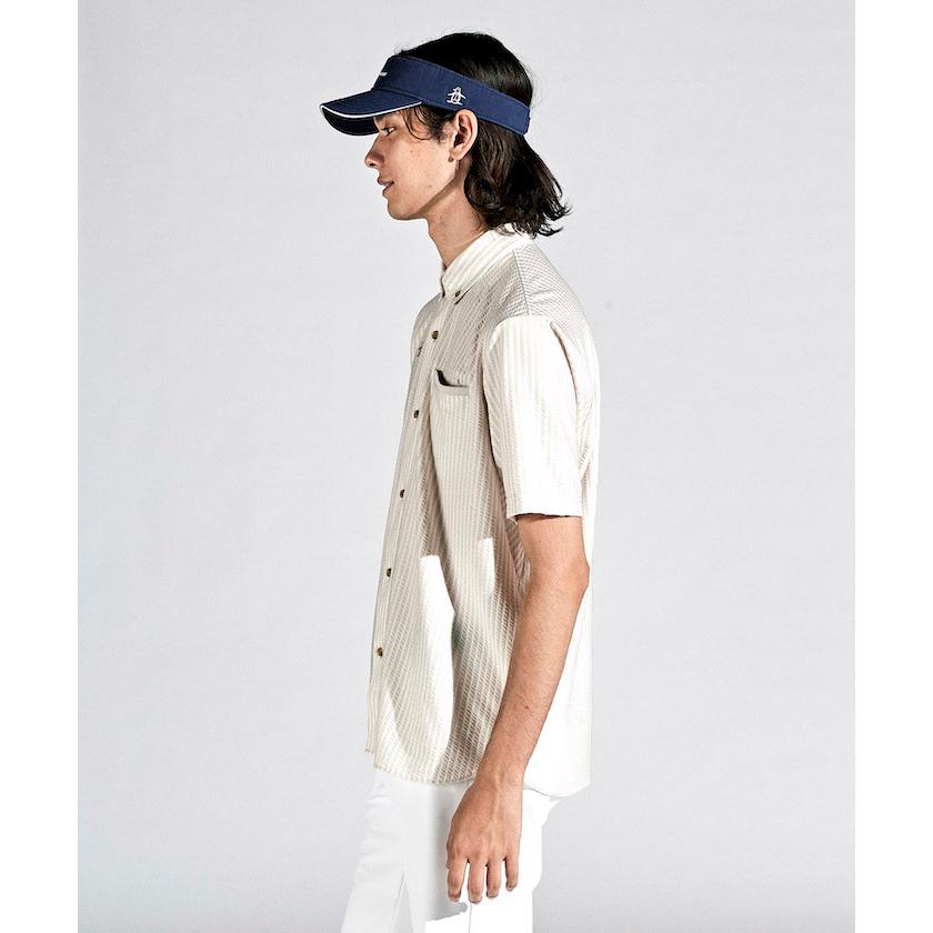 Munsingwear セール 公式 マンシングウェア ストライプボタン Munsingwear セール 公式 マンシングウェア ストライプボタン