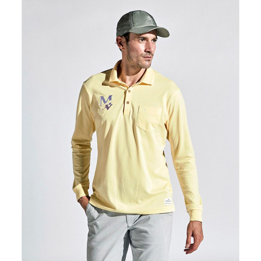 セール SALE 公式 マンシングウェア 長袖ポロシャツ メンズ ゴルフ  