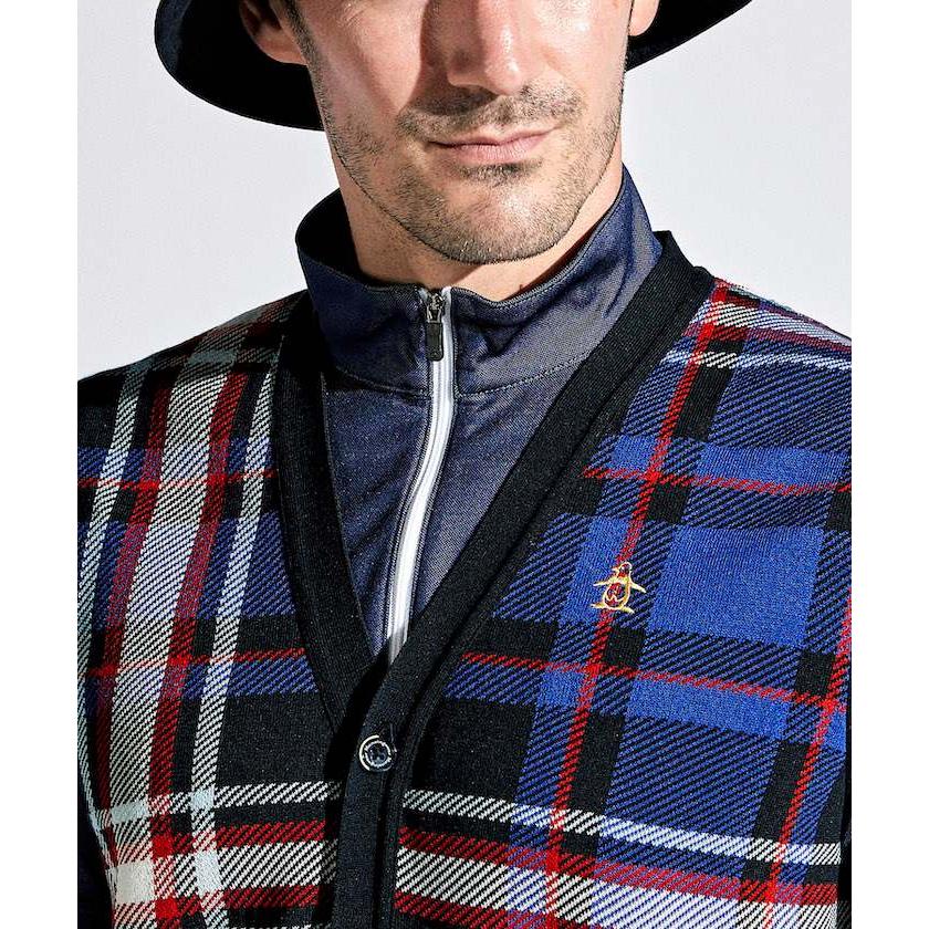 Munsingwear セール 公式 マンシングウェア 前開きニットベスト Munsingwear セール 公式 マンシングウェア 前開きニットベスト