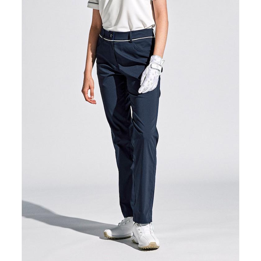 マンシングウェア　ゴルフ　ストレッチパンツ Munsingwear 公式 マンシングウェア ツイルチェック9分丈パンツ