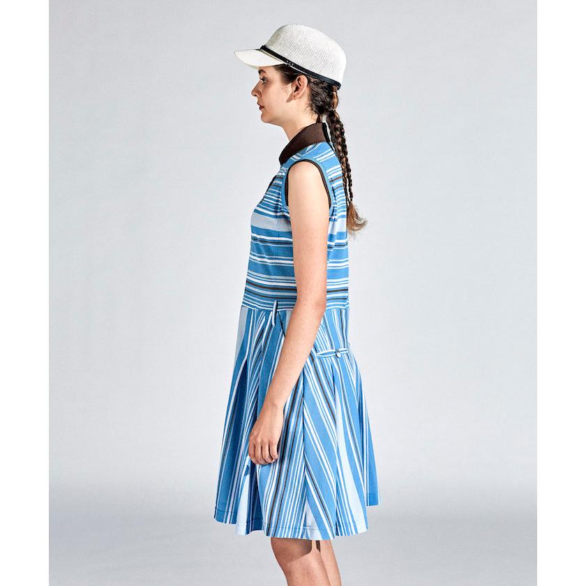 Munsingwear セール 公式 マンシングウェア 麻混ボーダー Munsingwear セール 公式 マンシングウェア 麻混ボーダー