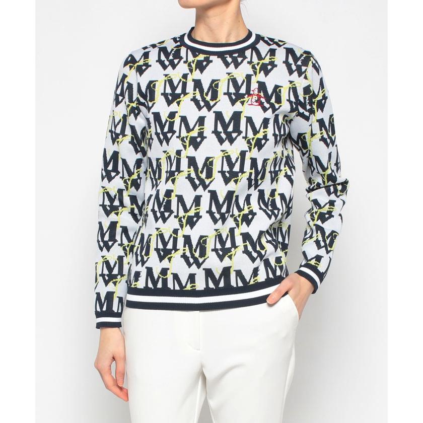 セール SALE 公式 マンシングウェア クルーネックセーター レディース  