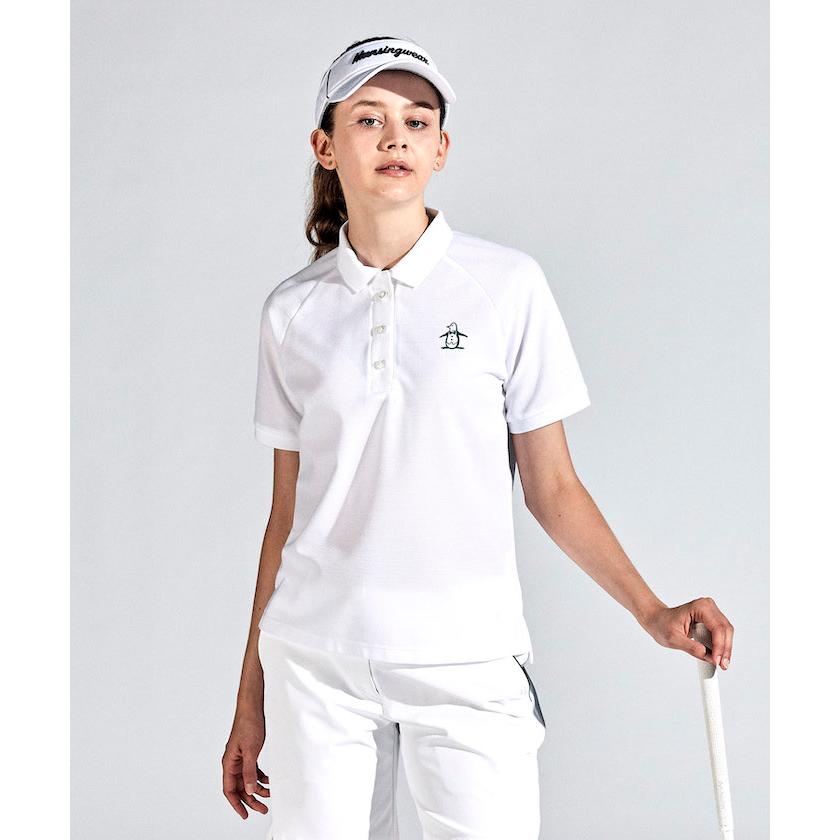 公式 マンシングウェア 半袖ポロシャツ レディース ゴルフ ラグランスリーブ 10年 日本製 MJWXJA02 24SS｜descente-store｜14