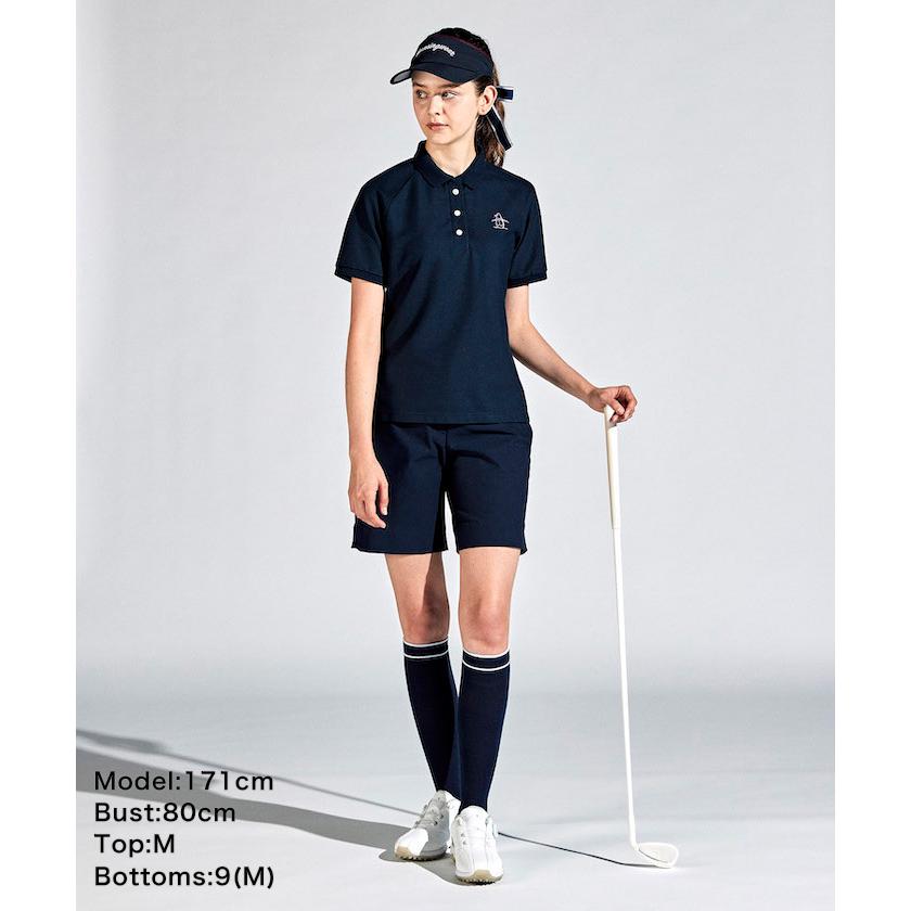 公式 マンシングウェア 半袖ポロシャツ レディース ゴルフ ラグランスリーブ 10年 日本製 MJWXJA02 24SS｜descente-store｜06