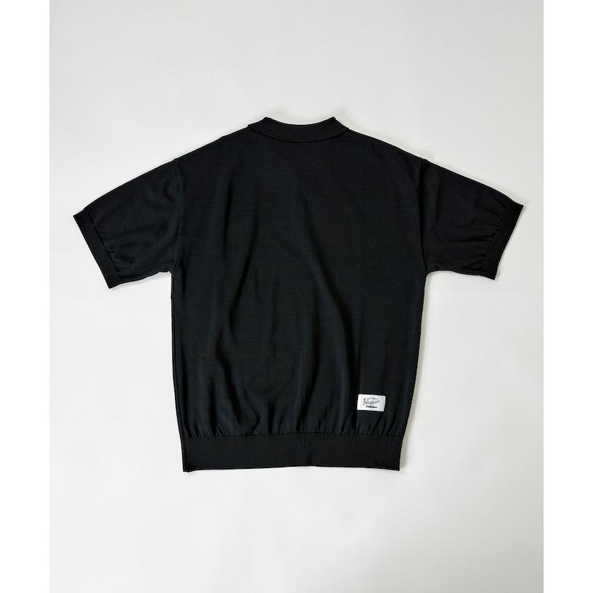 ペンギン マンシングウェア ニットポロ 黒 ペンギン マンシングウェア ニットポロ 黒 Penguin by