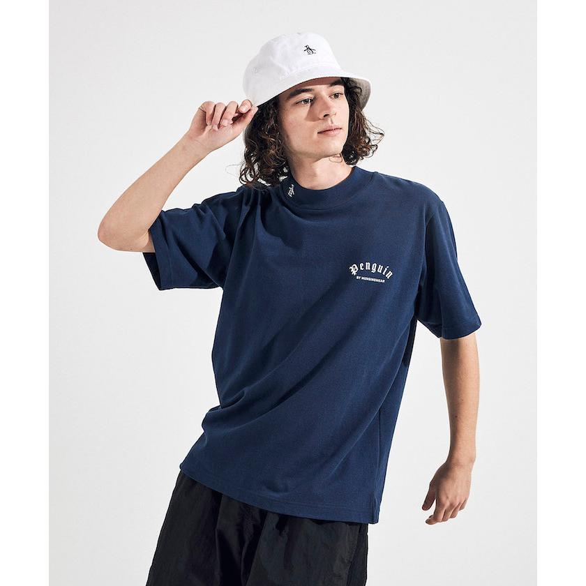 公式 ペンギン バイ マンシングウェア tシャツ メンズ ゴルフ モック  