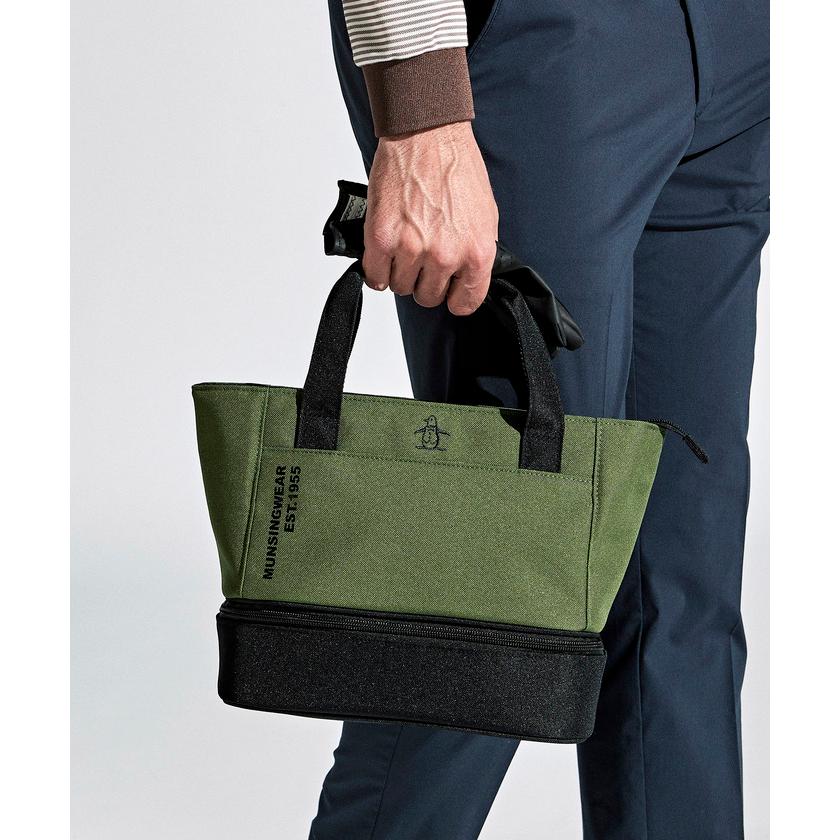 Munsingwear 公式 マンシングウェア 2層式カートバッグ 保冷機能 Munsingwear 公式 マンシングウェア 2層式カートバッグ 保冷機能