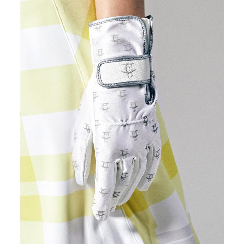 new  Munsing  ladies 手袋　両手 Munsingwear ストレッチニットレディースゴルフグローブ(両手