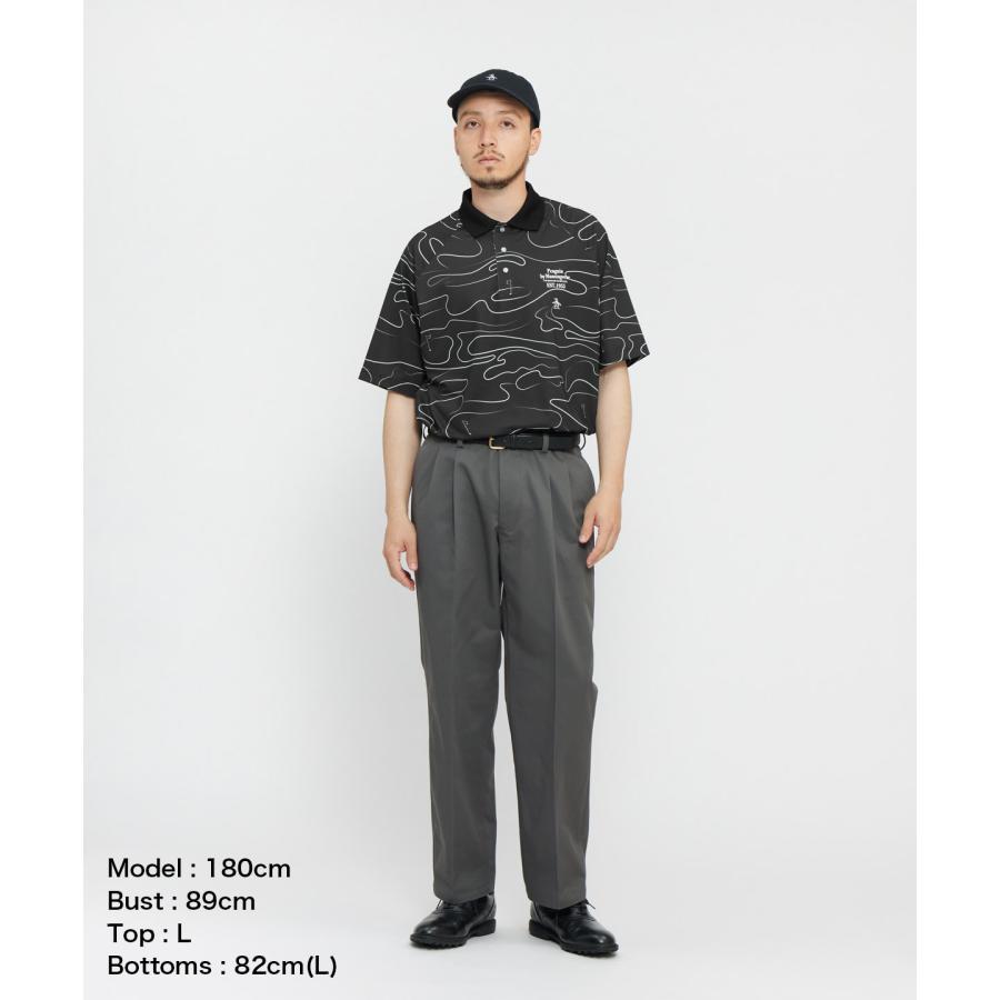 【2023年モデル】マンシングウェア ペンギン総柄 半袖ポロシャツ ゴルフウェア penguin BY MUNSINGWEAR（ペンギンバイマンシングウェア） 公式