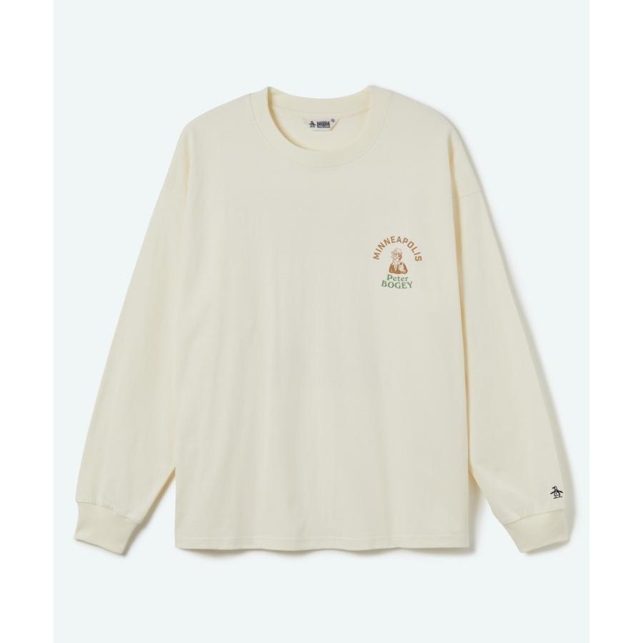 マンシングウェア　ゴルフウェア　長袖ニット　大きいサイズ　総柄　ペンギン　3L マンシングウェア Munsingwear 【公式オンライン限定】黒い