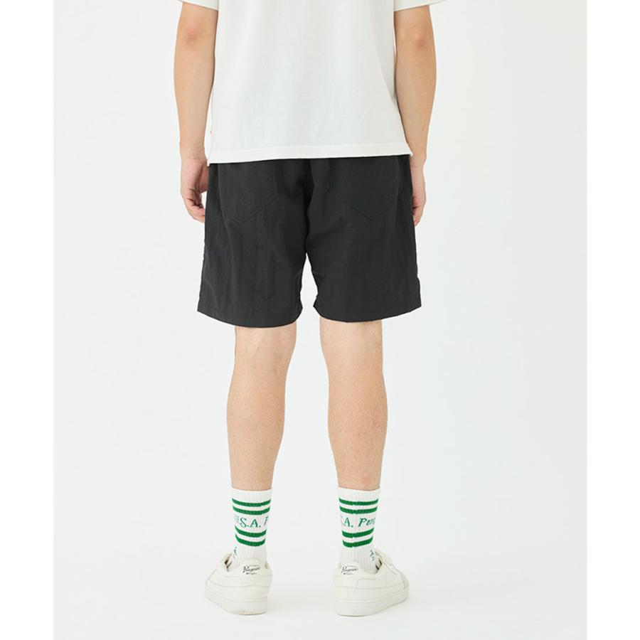 25春夏新作　Penguin ペンギン　ゴルフショートパンツ L ブラック Penguin by Munsingwear 公式 ペンギン バイ マンシングウェア