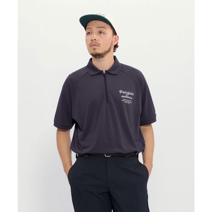 マンシングウェアMUNSINGWEAR トロピカルペンギン総柄半袖ポロシャツ M penguin BY MUNSINGWEAR（ペンギンバイマンシングウェア） 公式