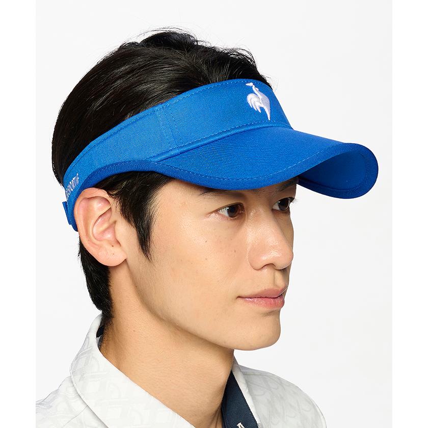 公式 ルコックスポルティフ ゴルフ イヤーカーブサンバイザー メンズ UVカット 帽子 アクセサリー 小物 QGBXJC50 24SS｜descente-store｜11