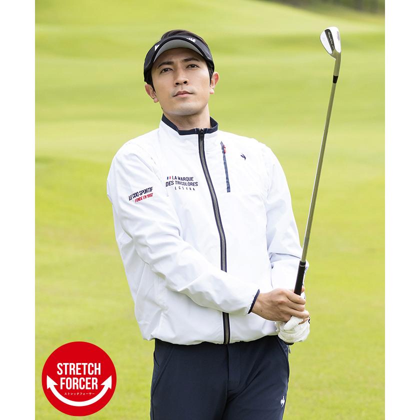 ルコック　ゴルフウェア　ジャケット　新品 ルコックスポルティフ le coq sportif LCS Essentialクロスジャケット