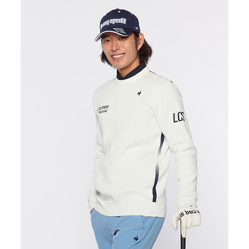 定価3万円　新品　ルコックスポルティフ　ゴルフ セーター トップス　長袖 定価3 新品 ルコックスポルティフ ゴルフ セーター トップス 長袖