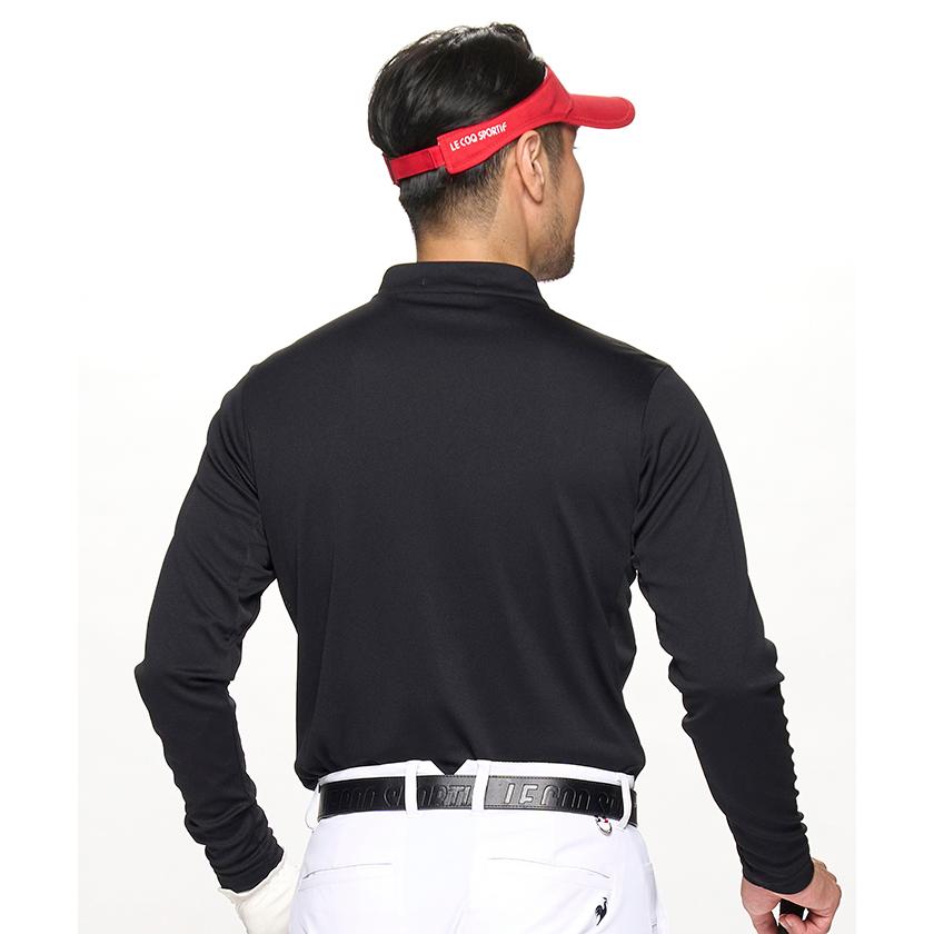 ルコックゴルフメンズハーフジップシャツ le coq sportif GOLF セール 公式 ルコックスポルティフ ゴルフ