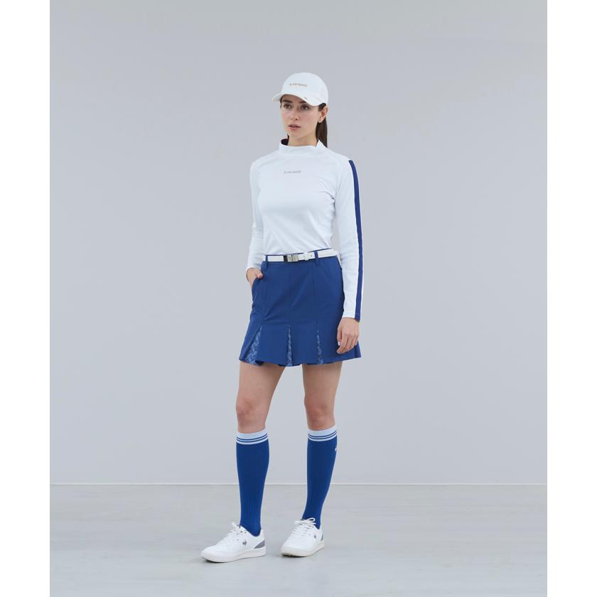 le coq sportif golf - 未使用【ルコックスポルティフ】プリーツ ゴルフ スカート 吸汗速乾UPF50 紺 le coq sportif GOLF 公式 ルコックスポルティフ ゴルフ