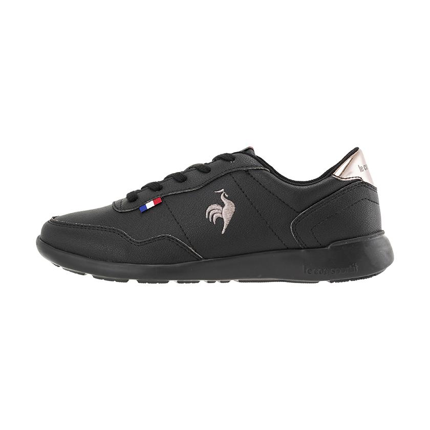 ★美品 lecoq sportif ルコックスポルティフ 黒系 ジャンパー L ルコックスポルティフ le coq sportif コートスタイルスニーカー