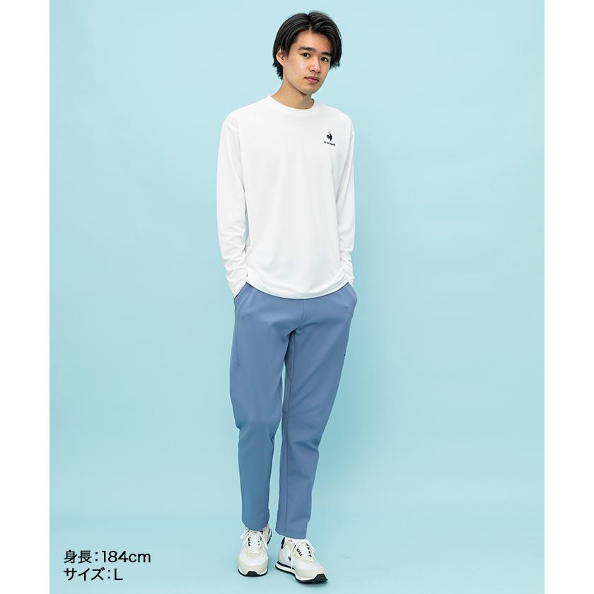 le coq sportif - ルコックスポルティフ テニスウェア 長袖Tシャツ QMMWJB03白メンズM新品 le coq sportif ルコックスポルティフ テニスウェア 長袖Tシャツ