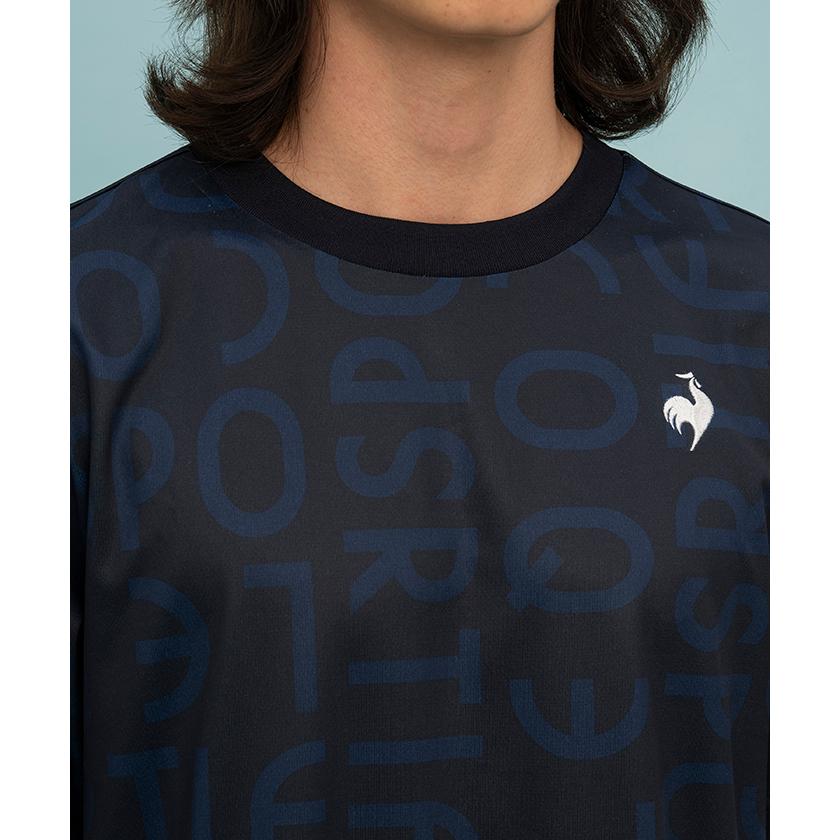 公式 ルコックスポルティフ tシャツ ウェア メンズ トレーニング 半袖 サンスクリーン クーリング 吸汗速乾 QMMXJA02 24SS｜descente-store｜11