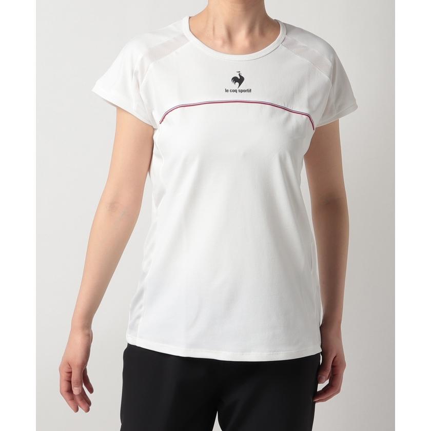セール SALE ルコックスポルティフ 公式 レディース テニスウェア tシャツ ゲームシャツ QTWTJA05 22SS :qtwtja05:デサント 公式通販 !店 通販 