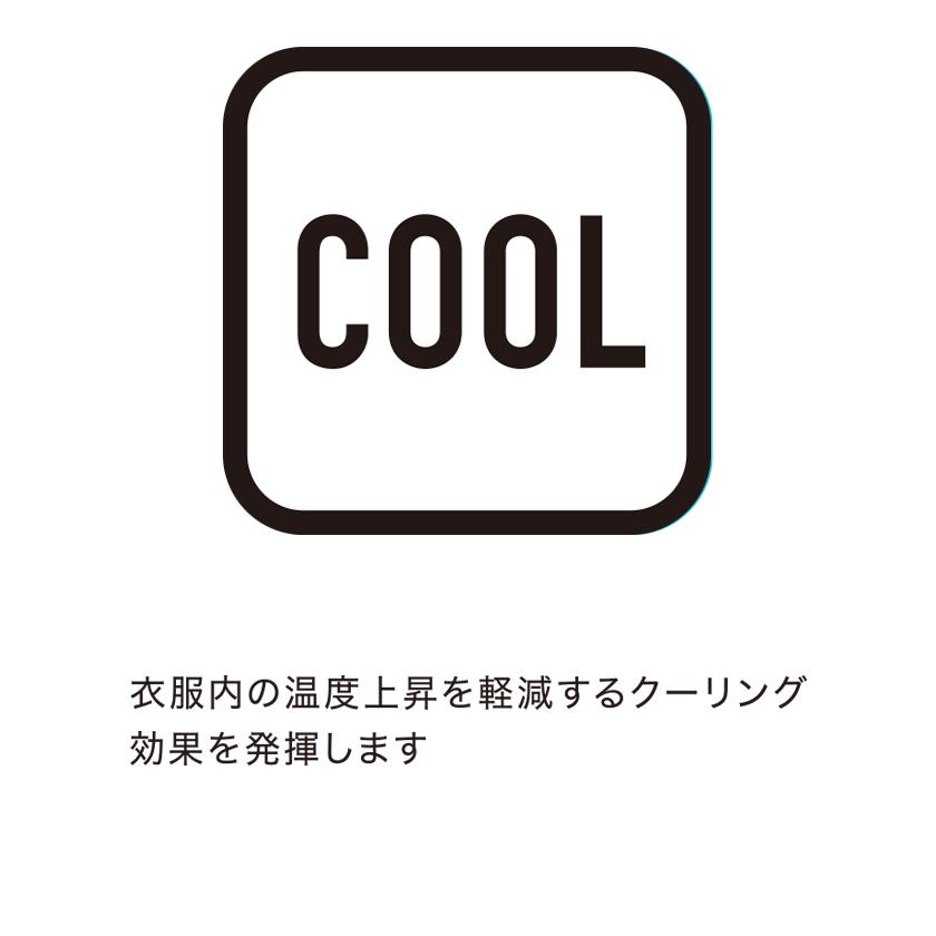 公式 スリクソン シャツ モックネック ウェア メンズ ゴルフ 半袖 サンスクリーン クーリング 遮熱 吸汗 RGMXJA02 24SS｜descente-store｜20