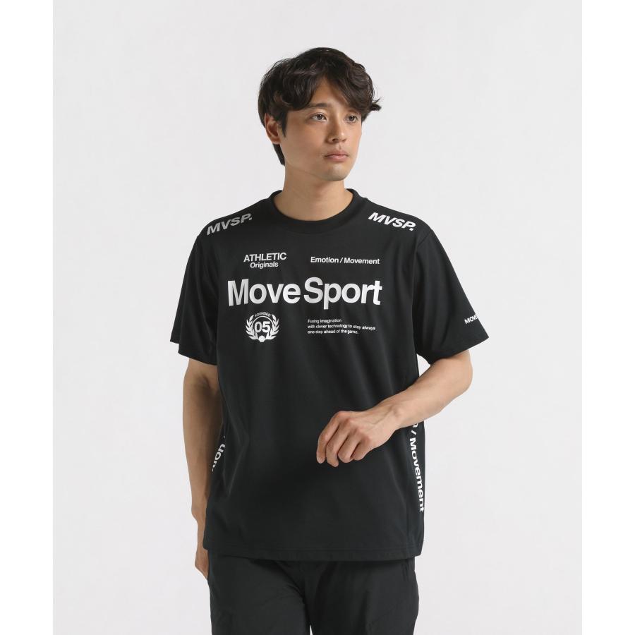 MOVESPORT 公式 ムーブスポーツ デサント 半袖Tシャツ メンズ